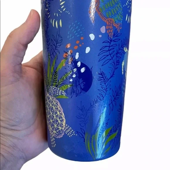 ❣️Sold❣️STARBUCKS Hawaii Collection Ceramic Turtle Moon Tumbler Nib - Picture 5 of 5